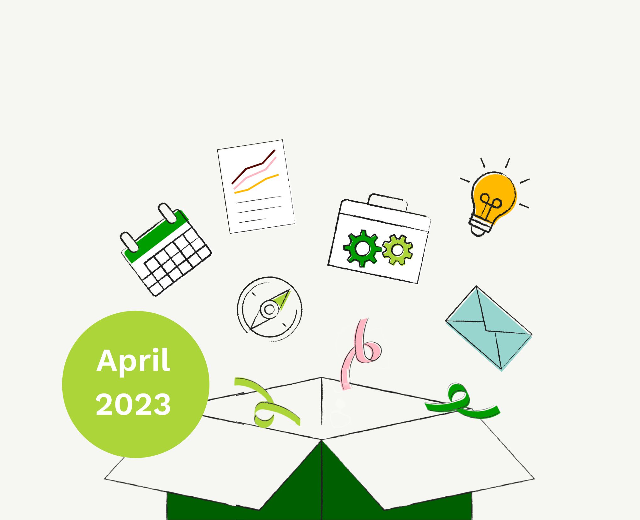 What’s new in April?