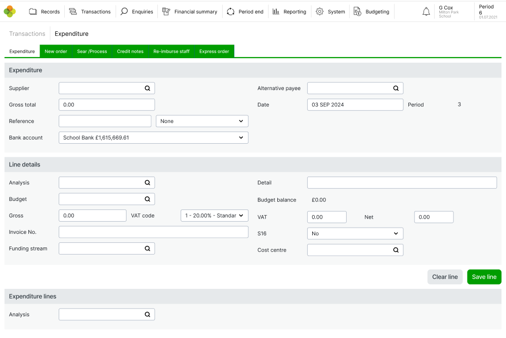 Cloud finance